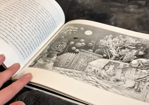 Blick ins Buch Die Mondblume
